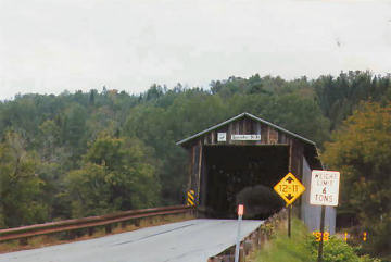 Mt. Orne Bridge. Photo by Liz Keating, September 18, 2005